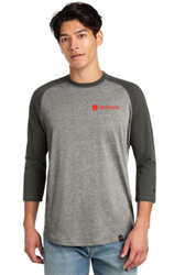 Image of New Era® Heritage Blend 3/4-Sleeve Baseball Raglan Tee